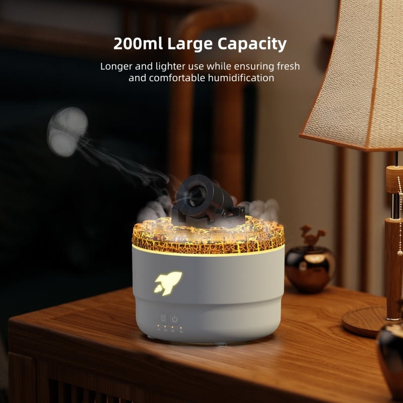 Cannon Aromatherapy Machine with Colorful Light