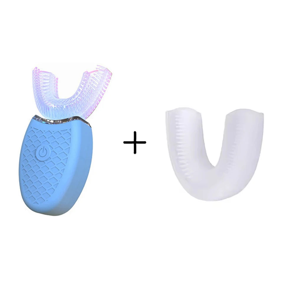 Toothbrush Automatic with USB Charge Waterproof Silicon Head for Oral Care
