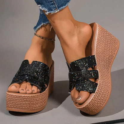 Luxury Gold Sandals Women 2026 Summer Brand Designer