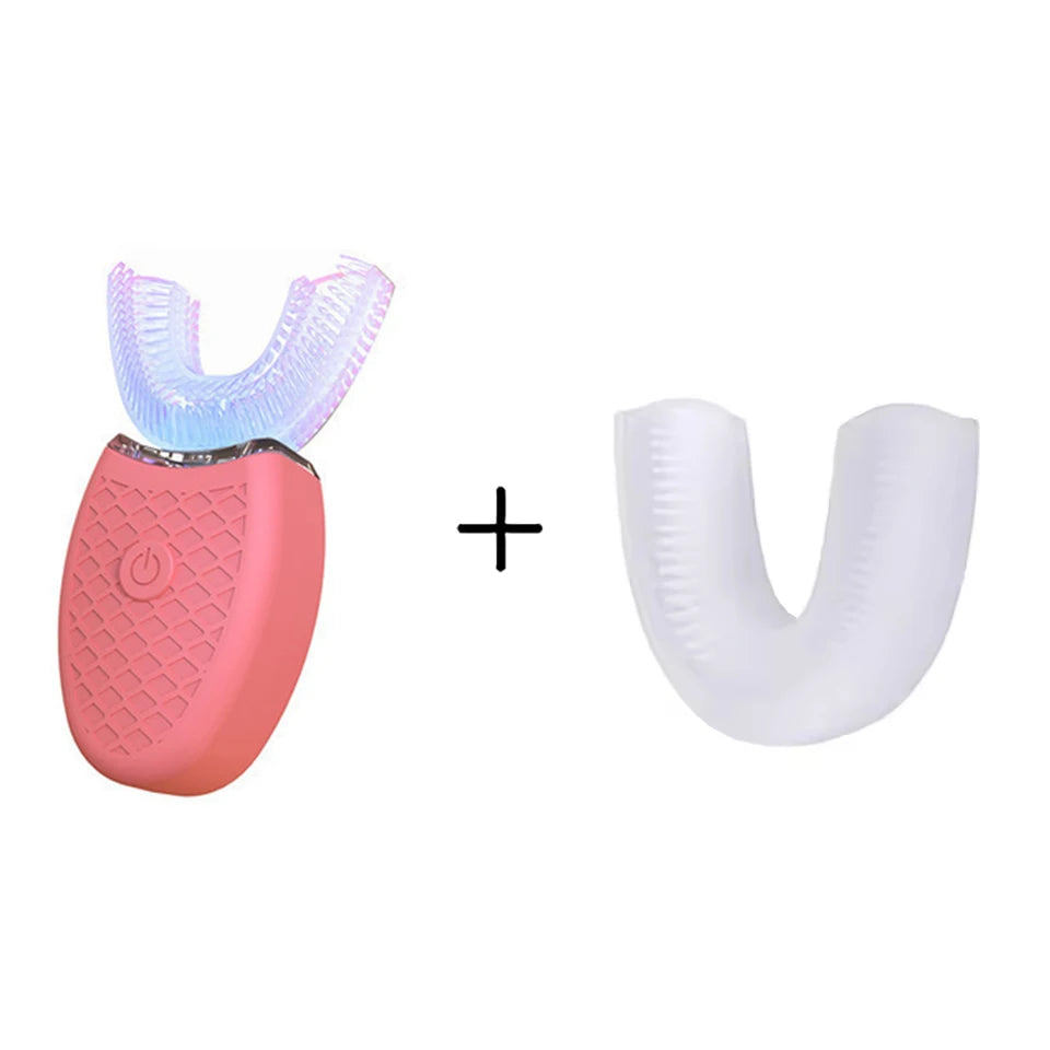 Toothbrush Automatic with USB Charge Waterproof Silicon Head for Oral Care