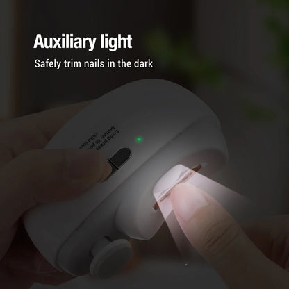 Automatic Nail Trimmer Rechargeable Nail Cutter Manicure for Baby Adult