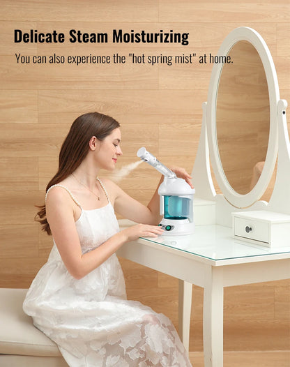 SKIN Custom Hot Sale Face Mist Spray Portable Facial Steamer For Face Professional Ionic Facial Steamer