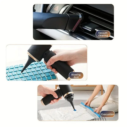 High power portable wireless vacuum cleaner