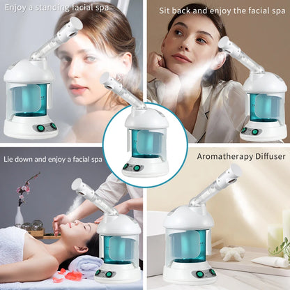 SKIN Custom Hot Sale Face Mist Spray Portable Facial Steamer For Face Professional Ionic Facial Steamer
