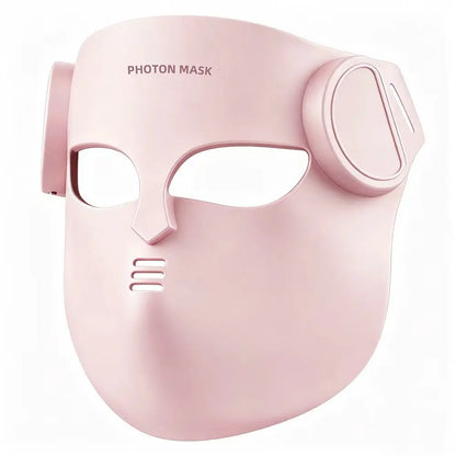 Red Light Therapy 8 Colors LED Face Mask with Neck Silicone Photon Infrared Therapy Mask for Reduce Wrinkle Acne Facial Care