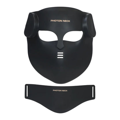 Red Light Therapy 8 Colors LED Face Mask with Neck Silicone Photon Infrared Therapy Mask for Reduce Wrinkle Acne Facial Care