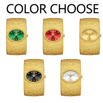 Women's Fashion Waterproof Sports Quartz Watch Bracelet with Retro Dial Luxury Party Gift Free Shipping