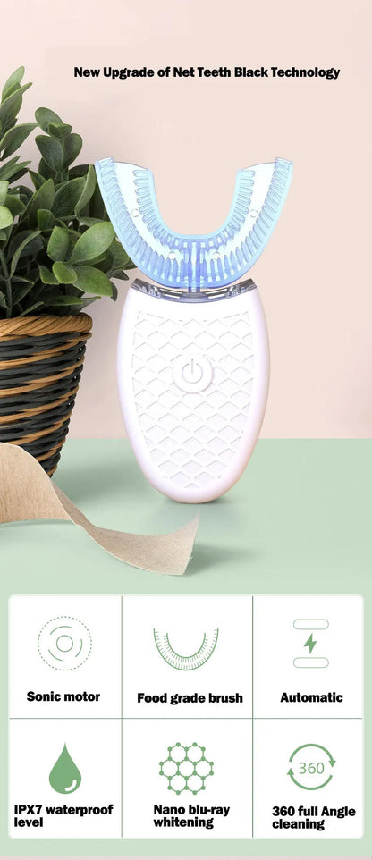 Electric Toothbrush Automatic USB Charge Waterproof Toothbrush