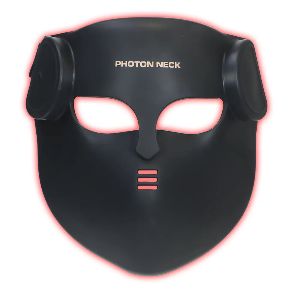 Red Light Therapy 8 Colors LED Face Mask with Neck Silicone Photon Infrared Therapy Mask for Reduce Wrinkle Acne Facial Care