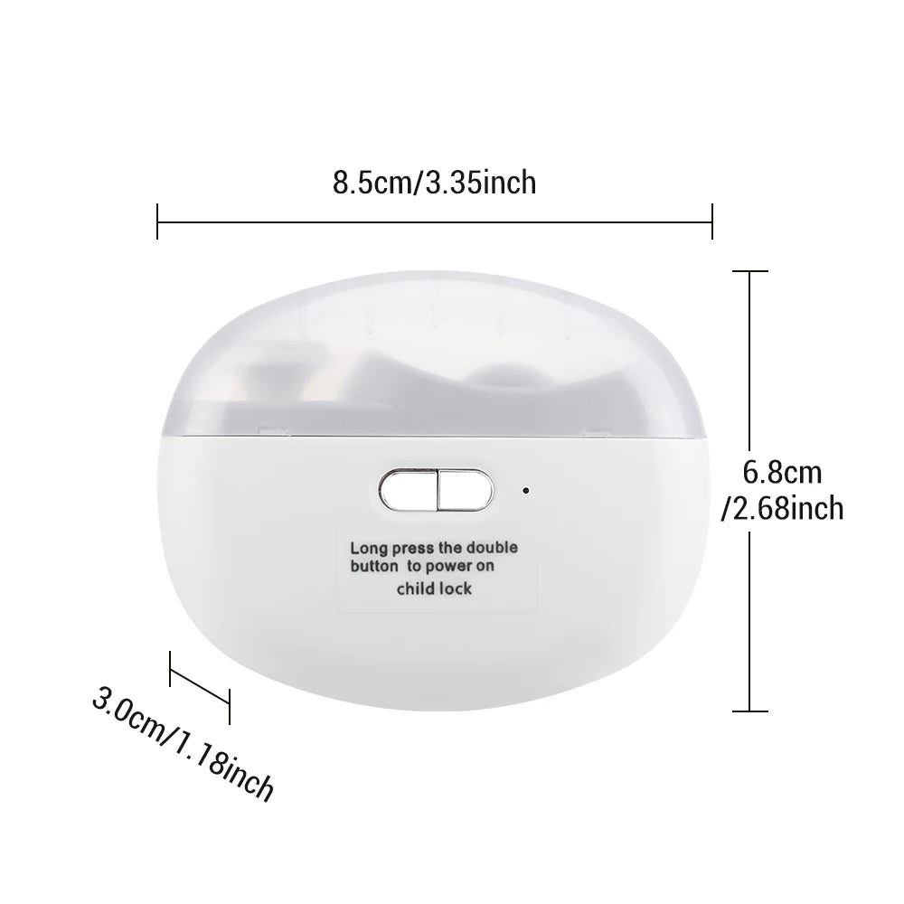 Automatic Nail Trimmer Rechargeable Nail Cutter Manicure for Baby Adult