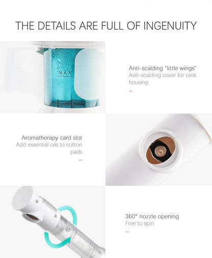 SKIN Custom Hot Sale Face Mist Spray Portable Facial Steamer For Face Professional Ionic Facial Steamer