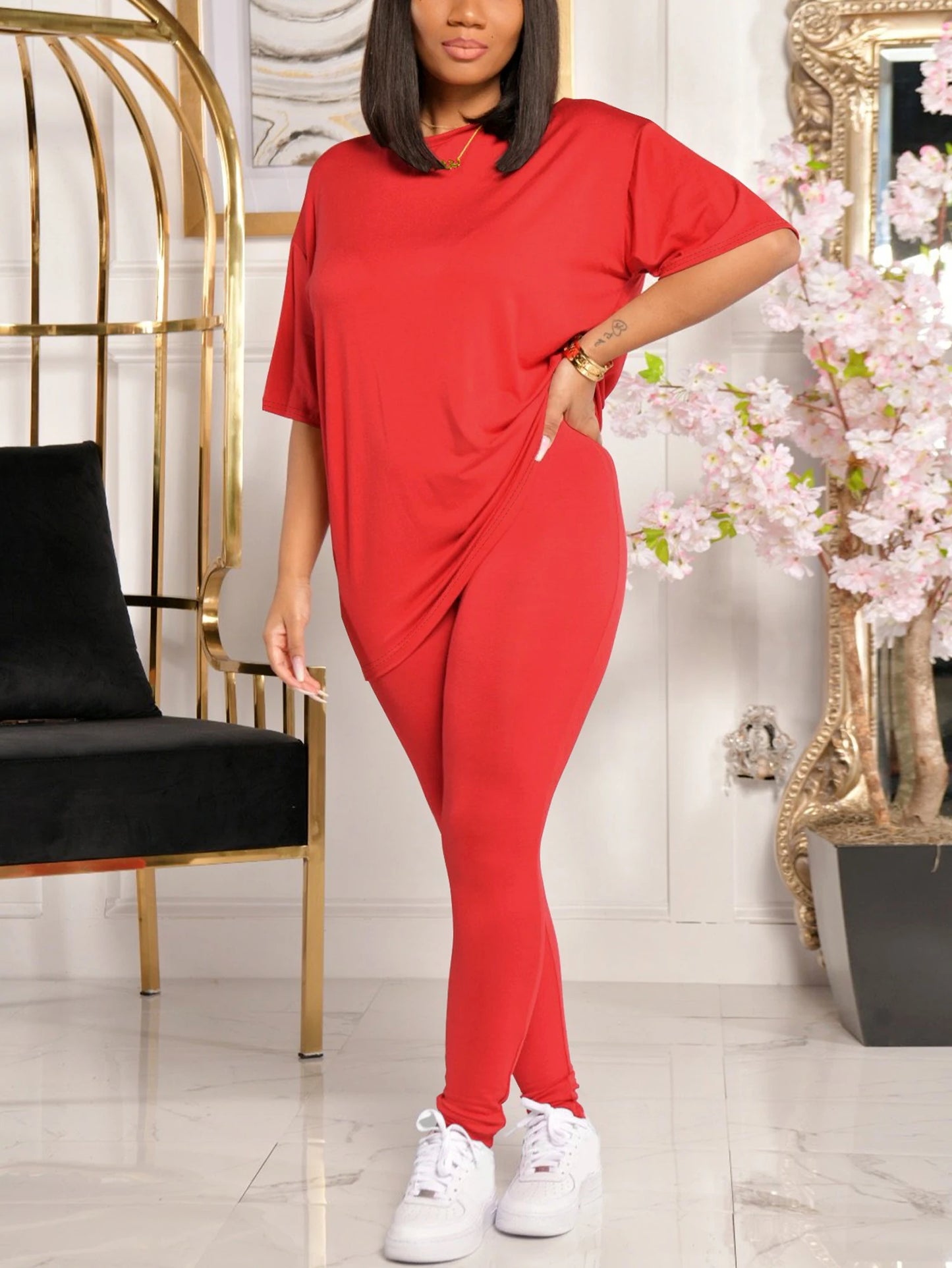 Women's Casual 2 Piece Outfits 2026 Sweatshirt and Sweatpant Jogger Sets Tracksuits