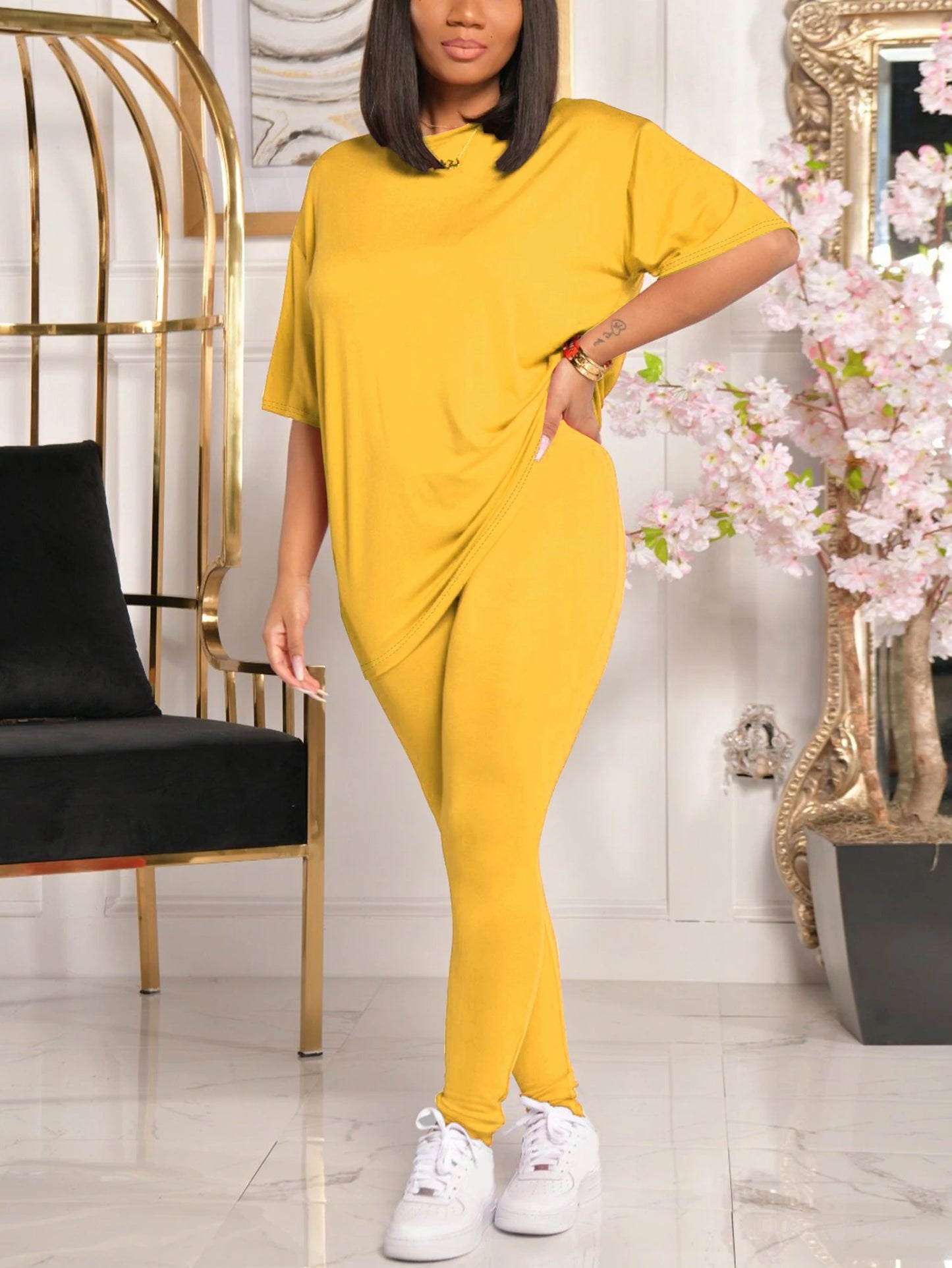Women's Casual 2 Piece Outfits 2026 Sweatshirt and Sweatpant Jogger Sets Tracksuits