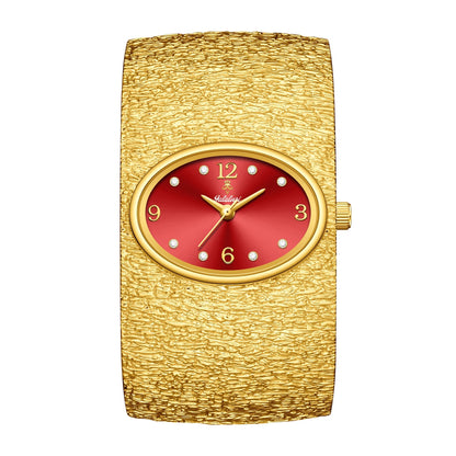 Women's Fashion Waterproof Sports Quartz Watch Bracelet with Retro Dial Luxury Party Gift Free Shipping