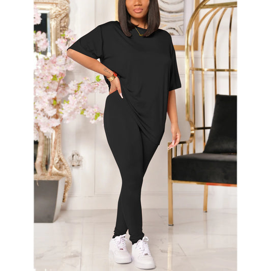 Women's Casual 2 Piece Outfits 2026 Sweatshirt and Sweatpant Jogger Sets Tracksuits