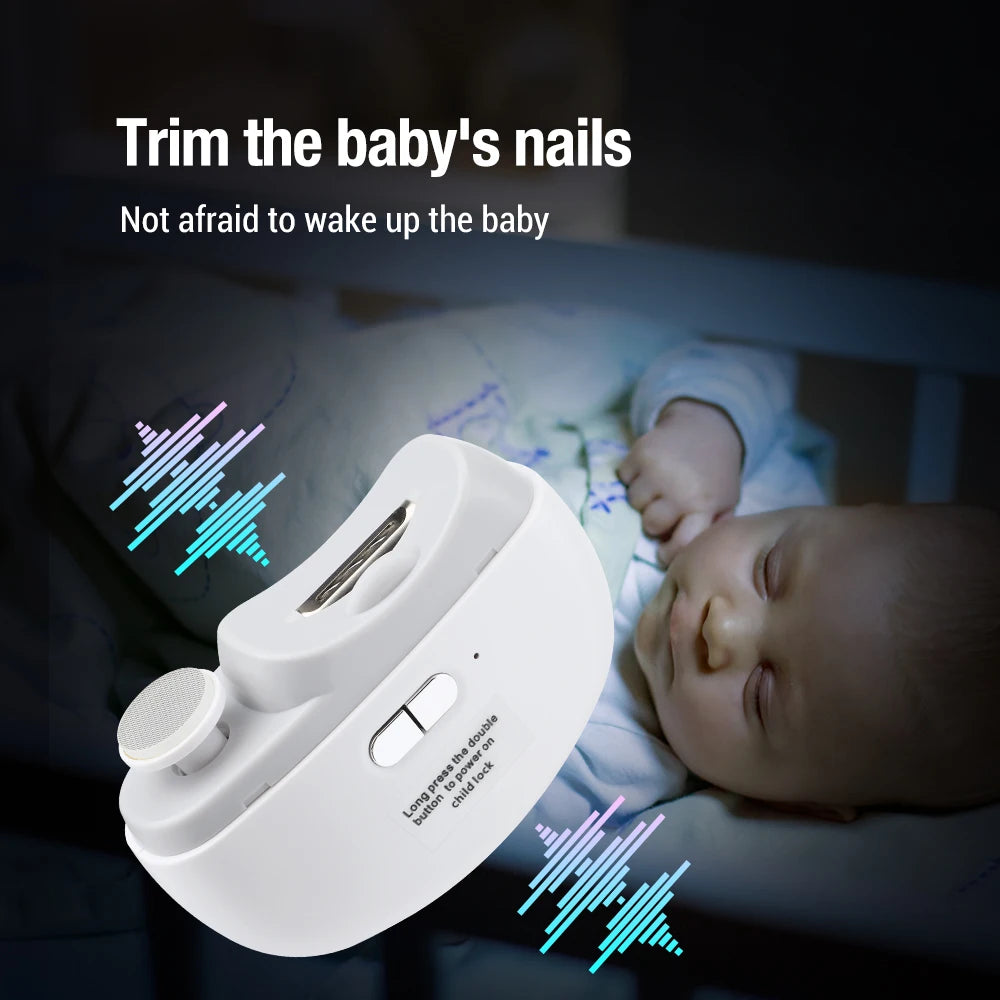 Automatic Nail Trimmer Rechargeable Nail Cutter Manicure for Baby Adult