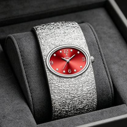 Women's Fashion Waterproof Sports Quartz Watch Bracelet with Retro Dial Luxury Party Gift Free Shipping