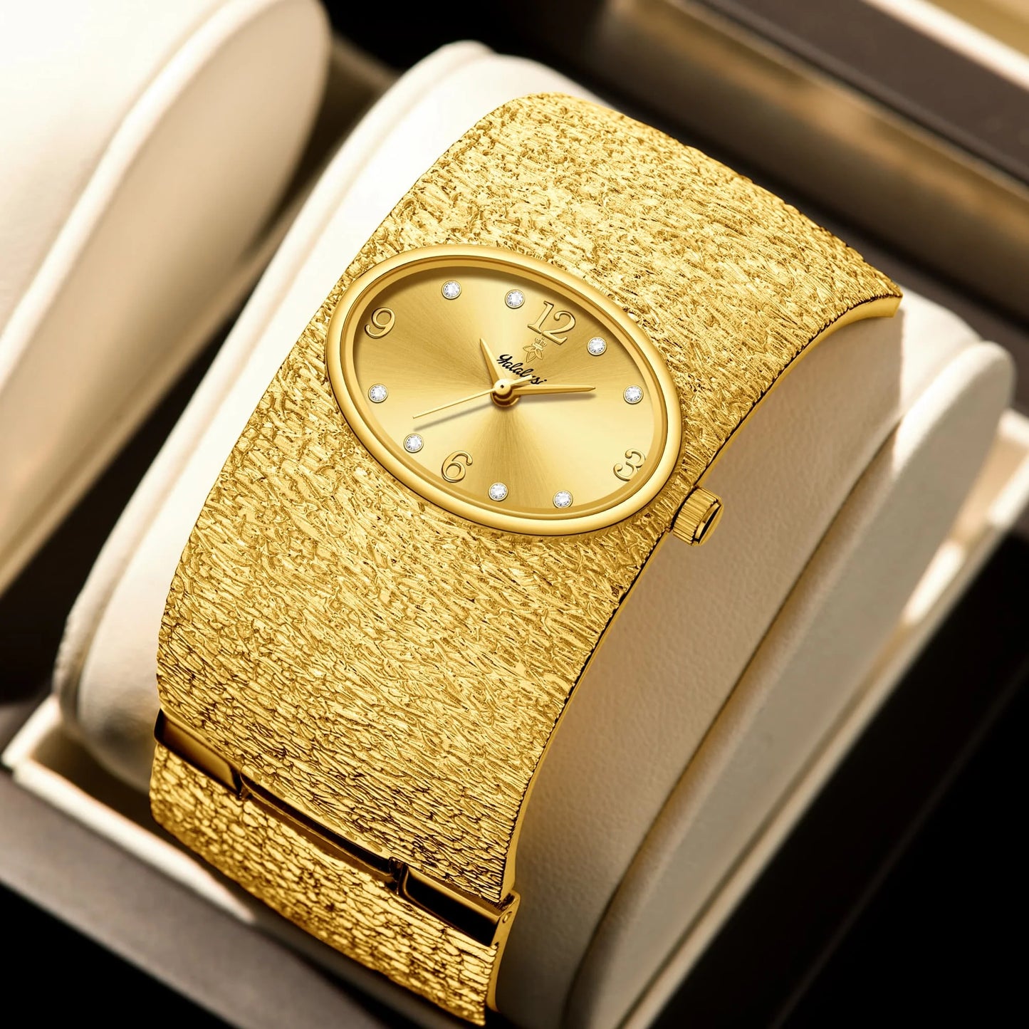 Women's Fashion Waterproof Sports Quartz Watch Bracelet with Retro Dial Luxury Party Gift Free Shipping