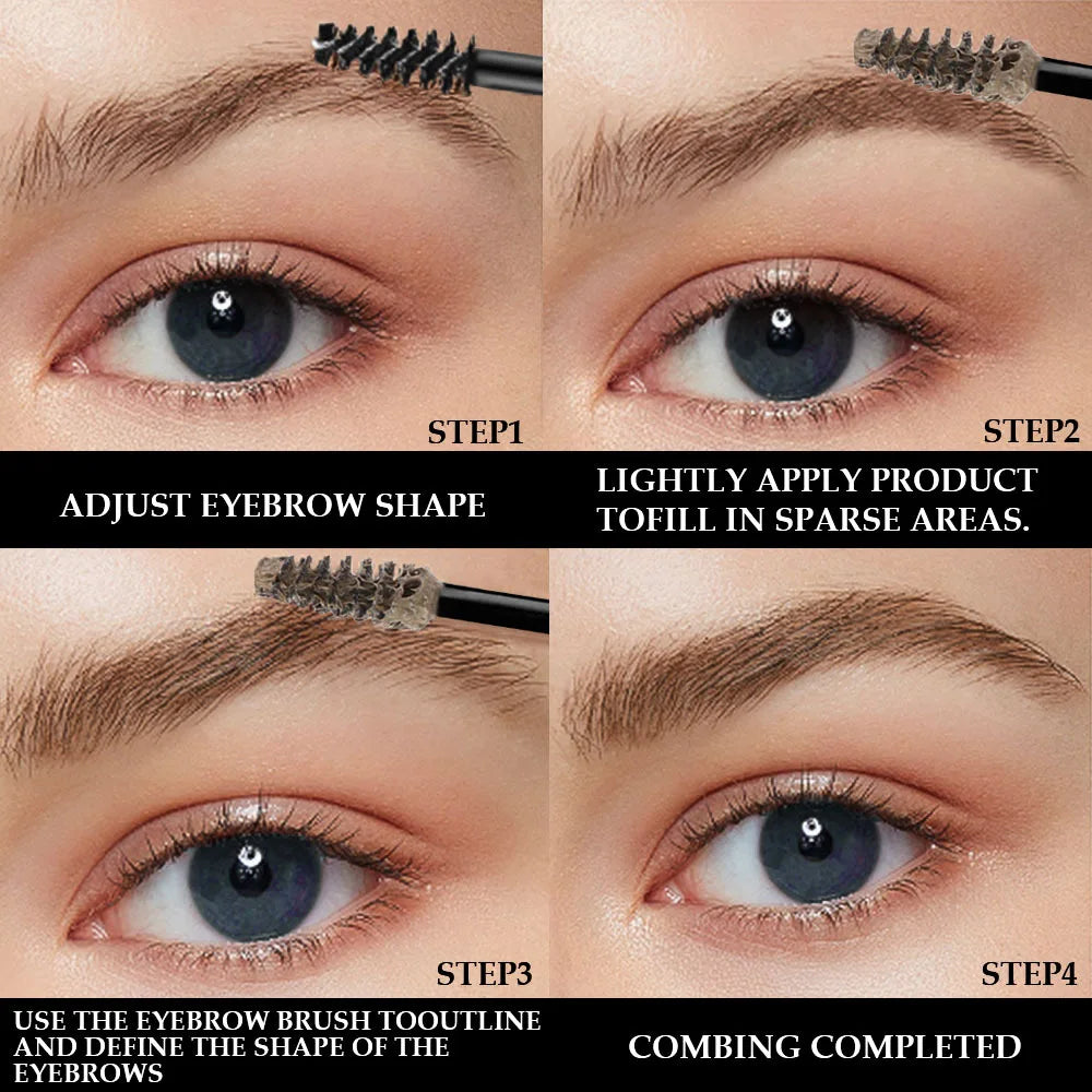 Fiber Brow Mascara Lasting Natural Eyebrow Dyeing Cream