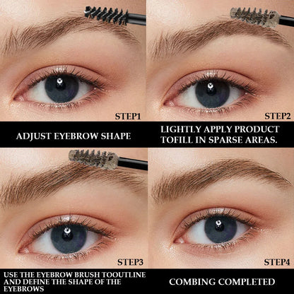 Fiber Brow Mascara Lasting Natural Eyebrow Dyeing Cream