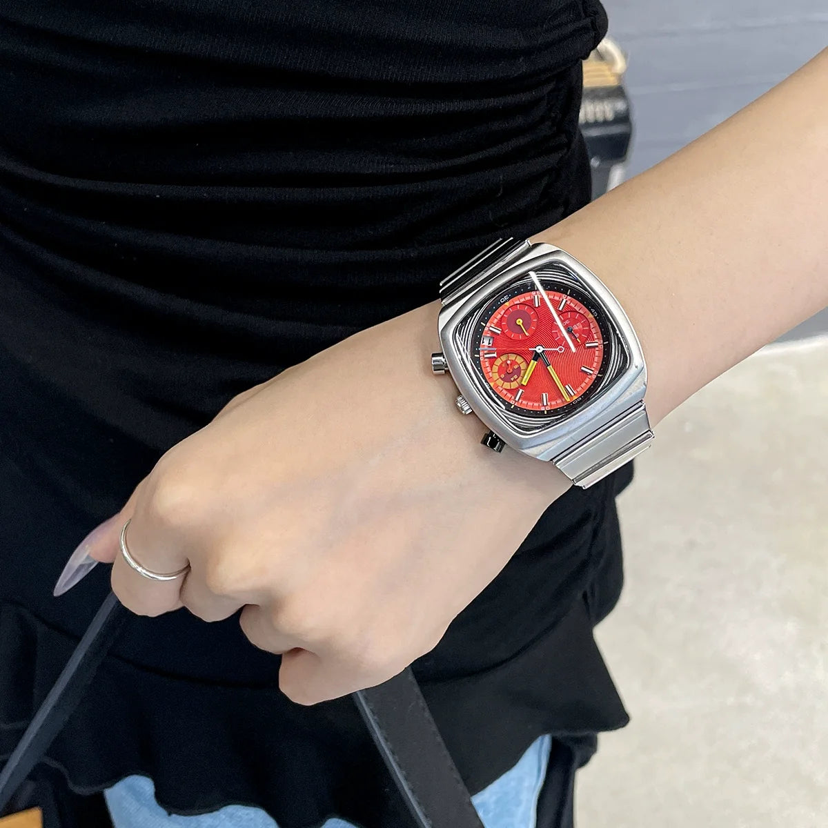 square watch for women niche light luxury ladies high-end women's watch trendy watch