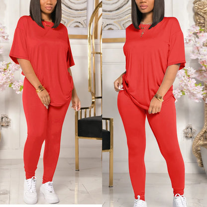 Women's Casual 2 Piece Outfits 2026 Sweatshirt and Sweatpant Jogger Sets Tracksuits