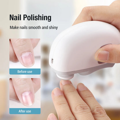 Automatic Nail Trimmer Rechargeable Nail Cutter Manicure for Baby Adult