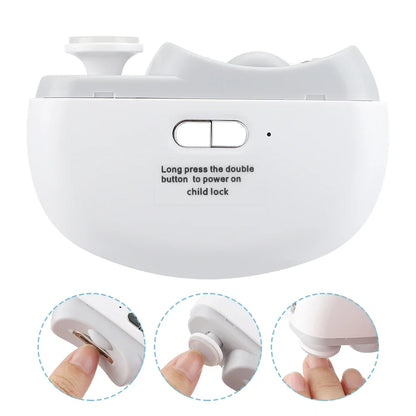 Automatic Nail Trimmer Rechargeable Nail Cutter Manicure for Baby Adult