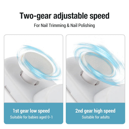 Automatic Nail Trimmer Rechargeable Nail Cutter Manicure for Baby Adult
