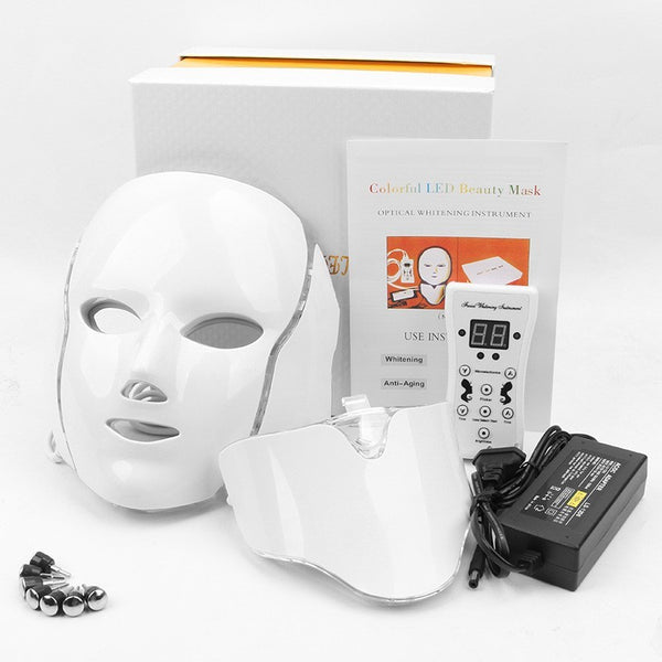 LED Photon Rejuvenation Face Mask with Neck Piece