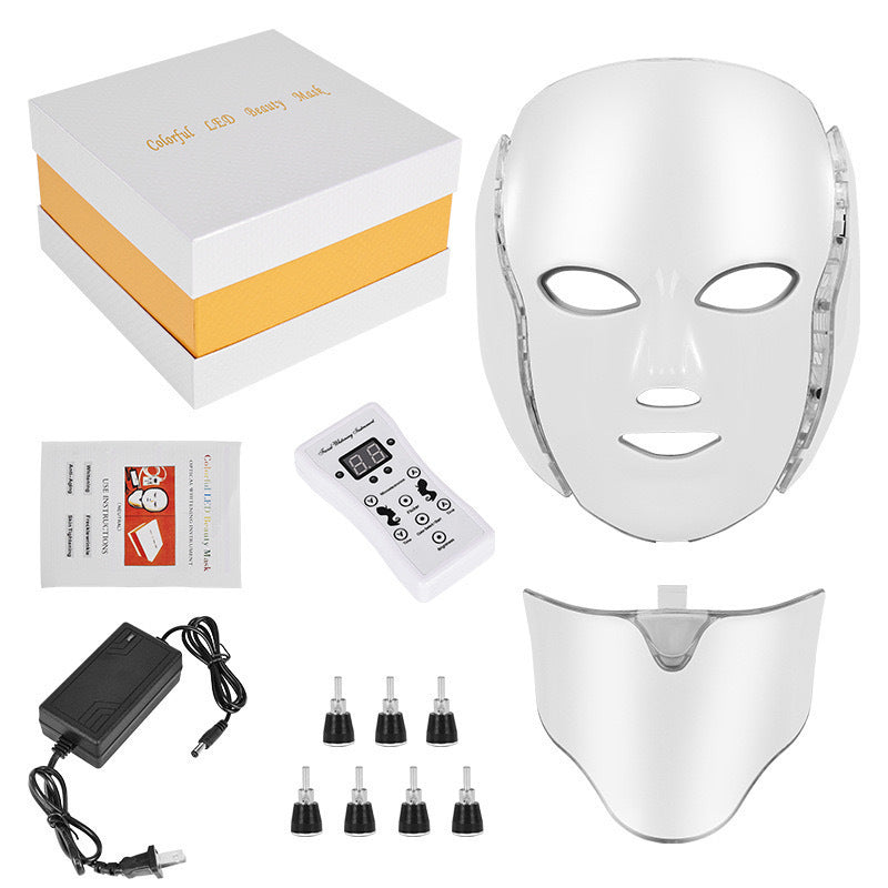 LED Photon Rejuvenation Face Mask with Neck Piece