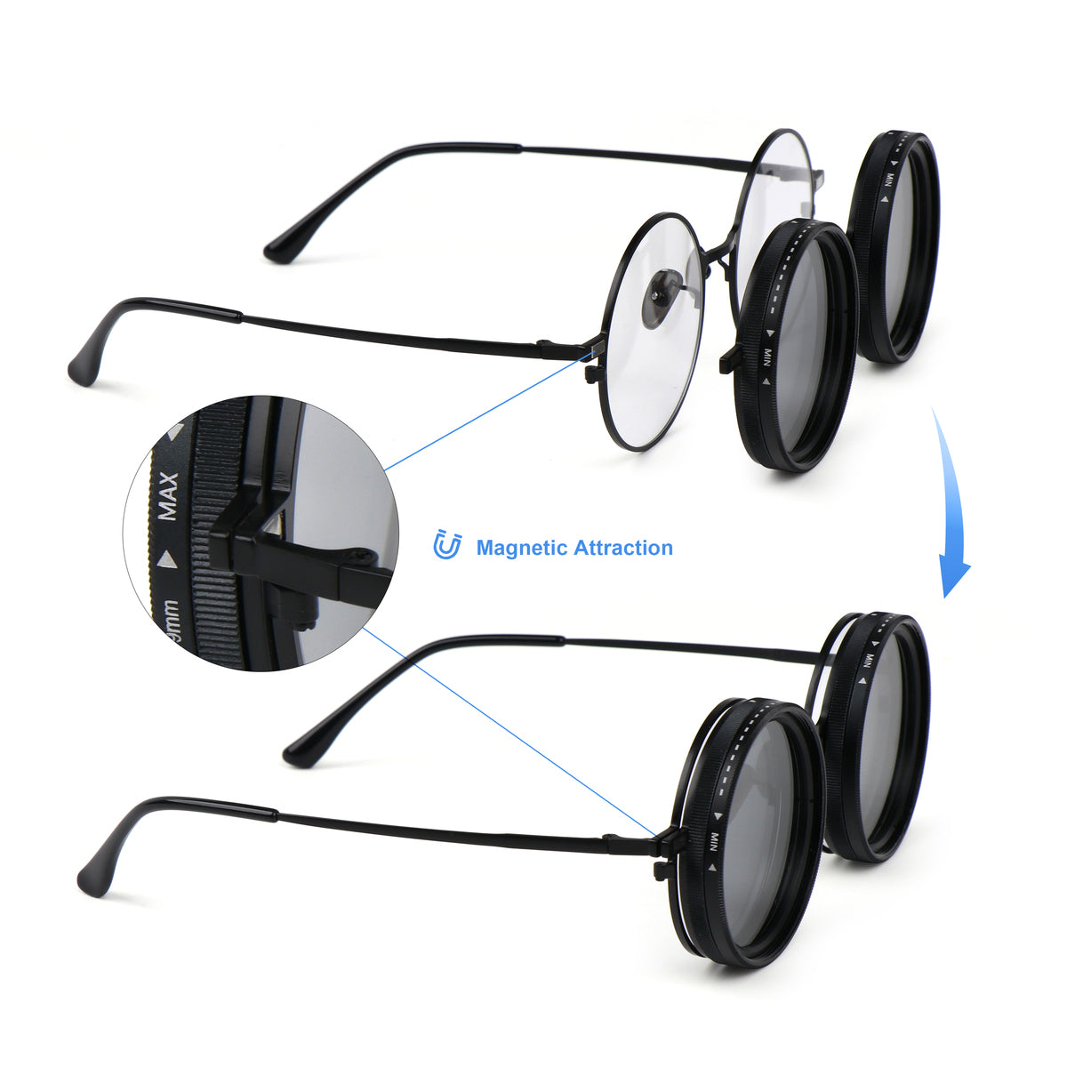 Adjustable Vision Glasses