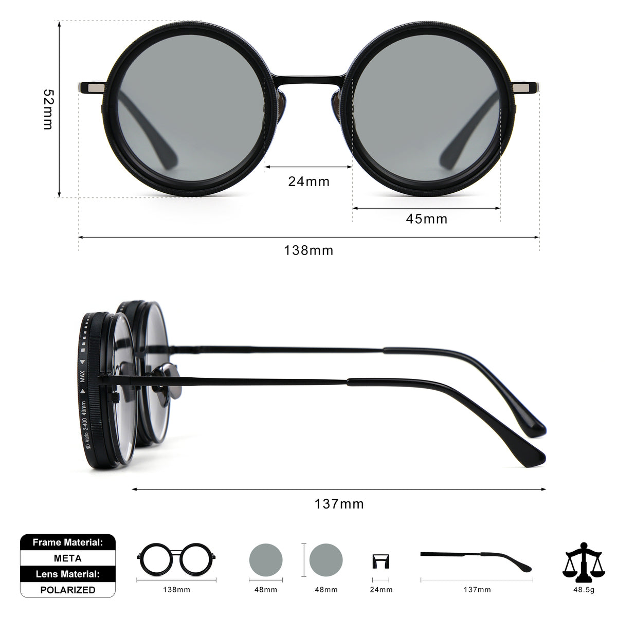Adjustable Vision Glasses