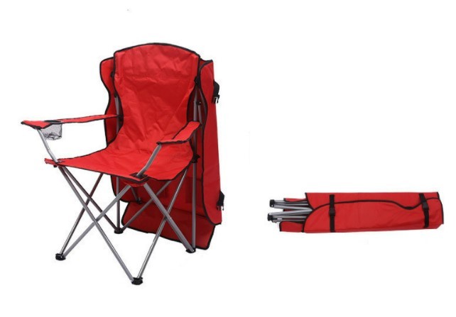 Foldable Outdoor Chair with Sun Canopy