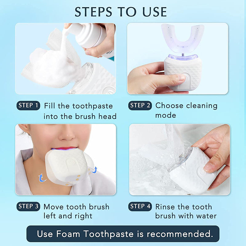 Bright Clean - Whitening Automatic Toothbrush