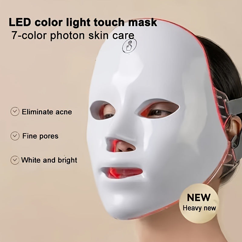 LED Photon Rejuvenation Face Mask with Neck Piece