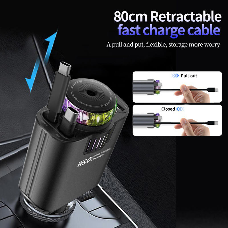 5-in-1 Starlight Car Charger